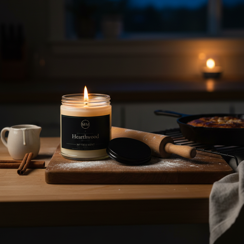 Hearthwood - Cinnamon and Vanilla - 9oz