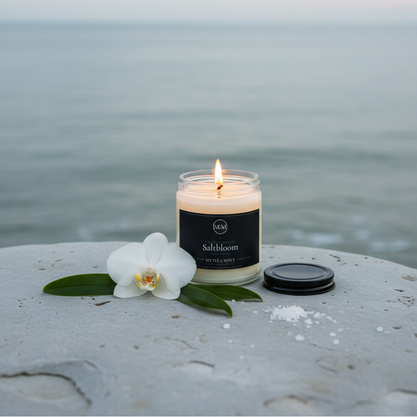 Saltbloom - Sea Salt and Orchid - 9oz