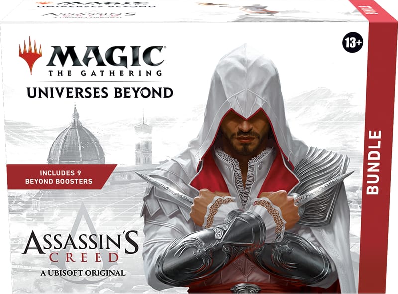Magic: The Gathering | Assassin's Creed Bundle box.
