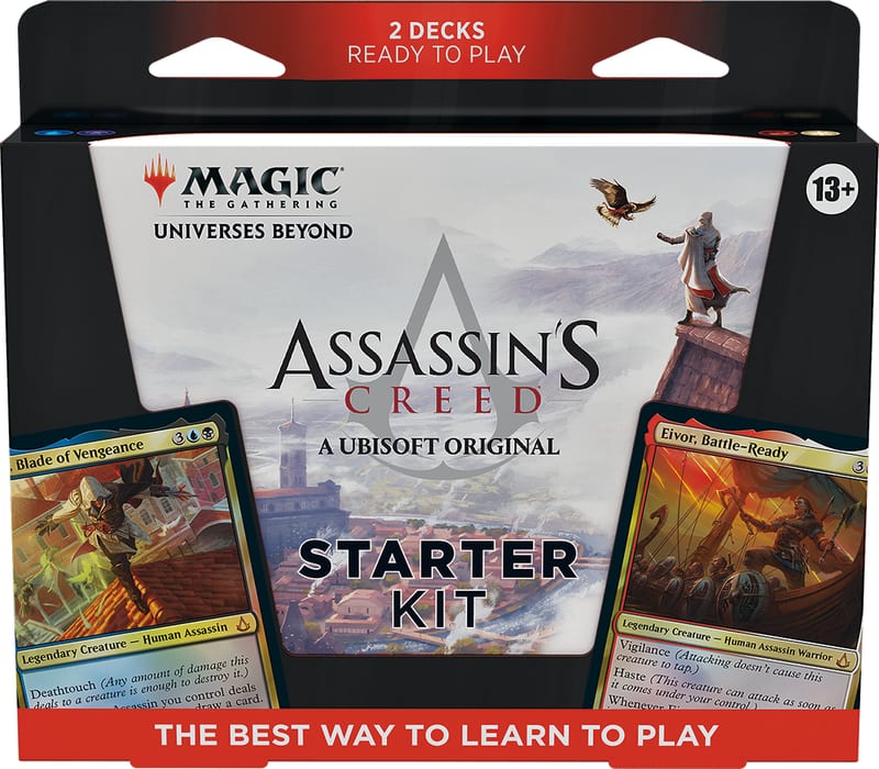 Magic: The Gathering | Assassin's Creed Two-Player Starter Kit box.