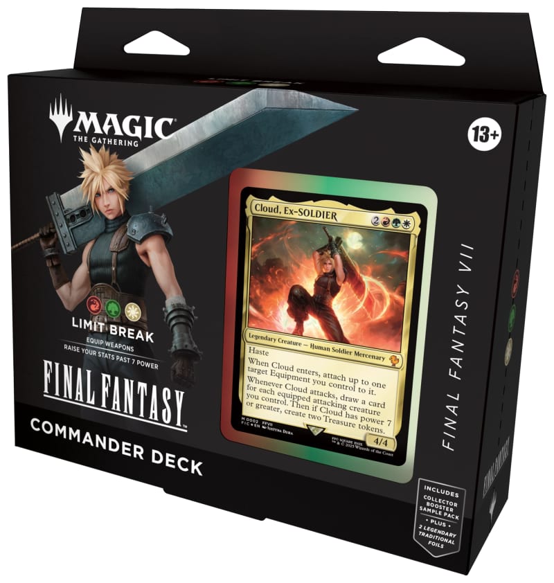 Limit Break Commander deck box for Magic: The Gathering | FINAL FANTASY.