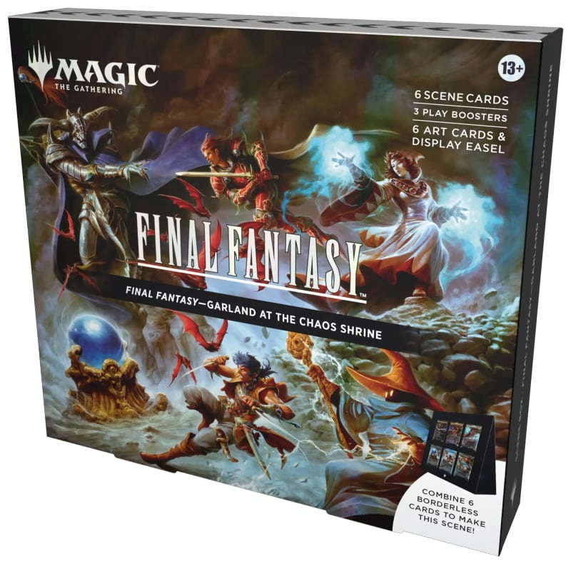 Garland at the Chaos Shrine Scene Box for Magic: The Gathering | FINAL FANTASY.