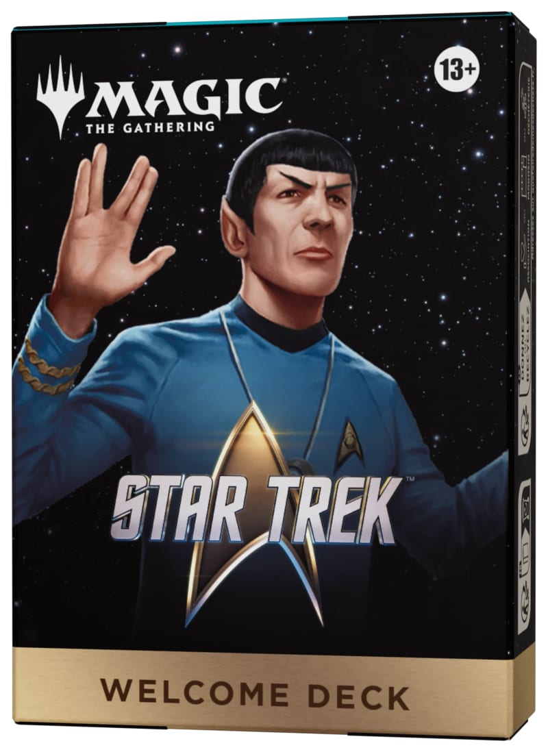 Blue Magic: The Gathering | Star Trek Welcome Deck package.
