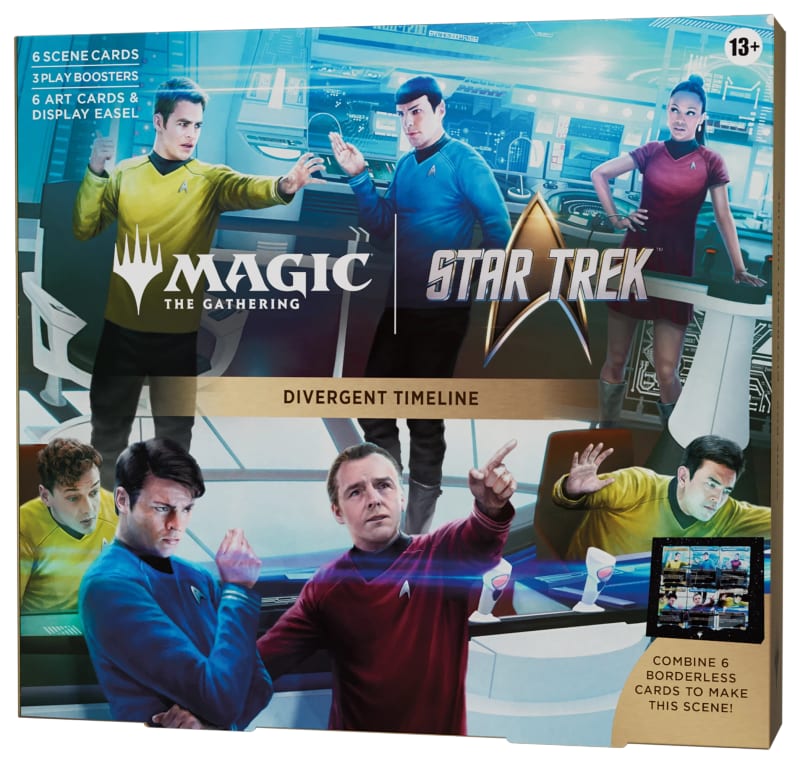 Magic: The Gathering | Star Trek Divergent Timeline Scene Box package.