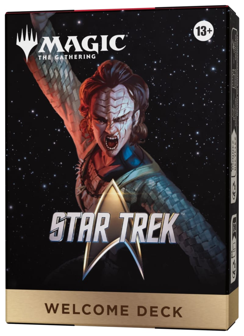 Red Magic: The Gathering | Star Trek Welcome Deck package.