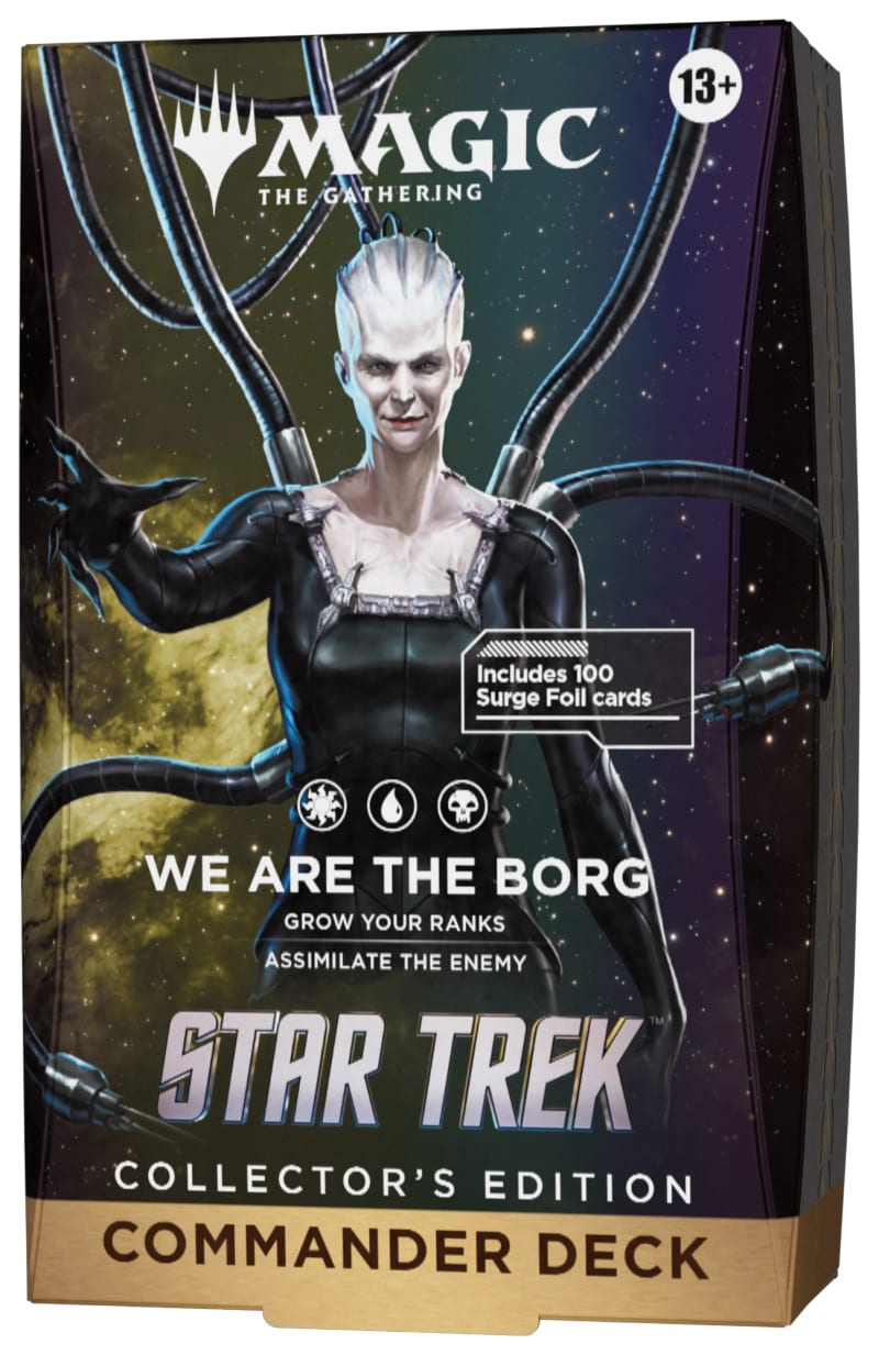 Magic: The Gathering | Star Trek We Are the Borg Collector's Edition Commander deck package.
