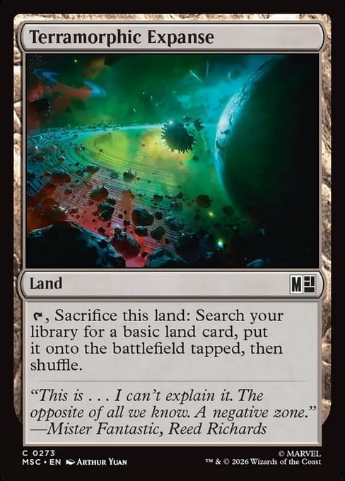 Terramorphic Expanse, Land from Marvel Super Heroes Commander.