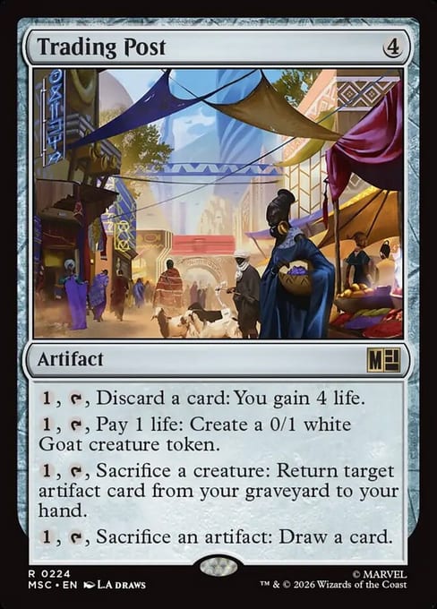 Trading Post, Artifact from Marvel Super Heroes Commander.