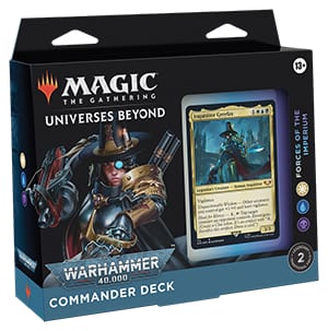 Forces of the Imperium Commander deck box for Magic: The Gathering | Warhammer 40,000.