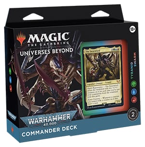 Tyranid Swarm Commander deck box for Magic: The Gathering | Warhammer 40,000.