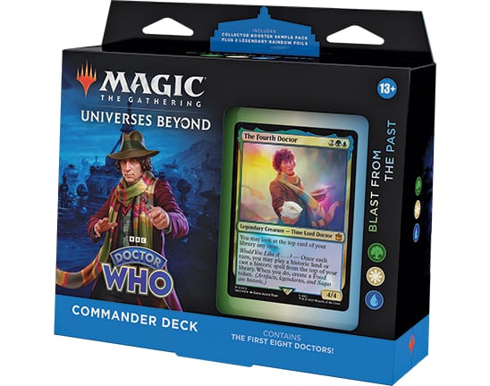 Blast From the Past Commander deck box for Magic: The Gathering | Doctor Who.