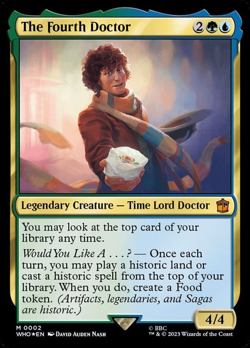 The Fourth Doctor, a legendary creature from Magic: The Gathering | Doctor Who.