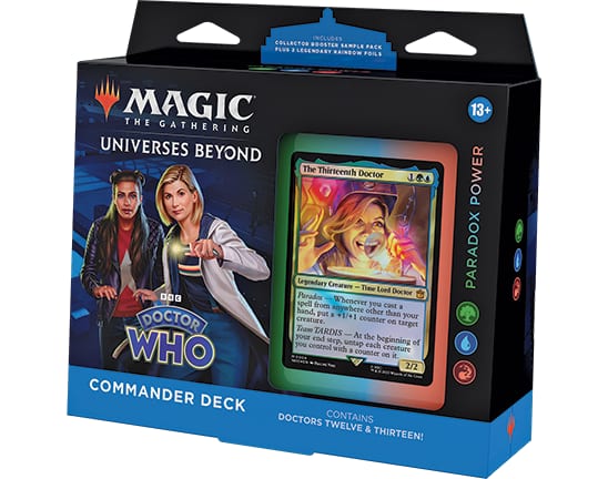 Paradox Power Commander deck box for Magic: The Gathering | Doctor Who.