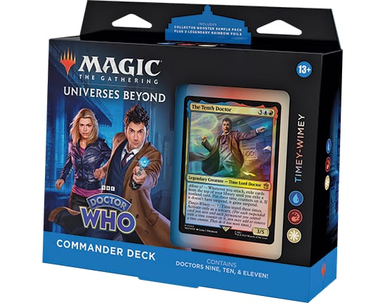 Timey-Wimey Commander deck box for Magic: The Gathering | Doctor Who.